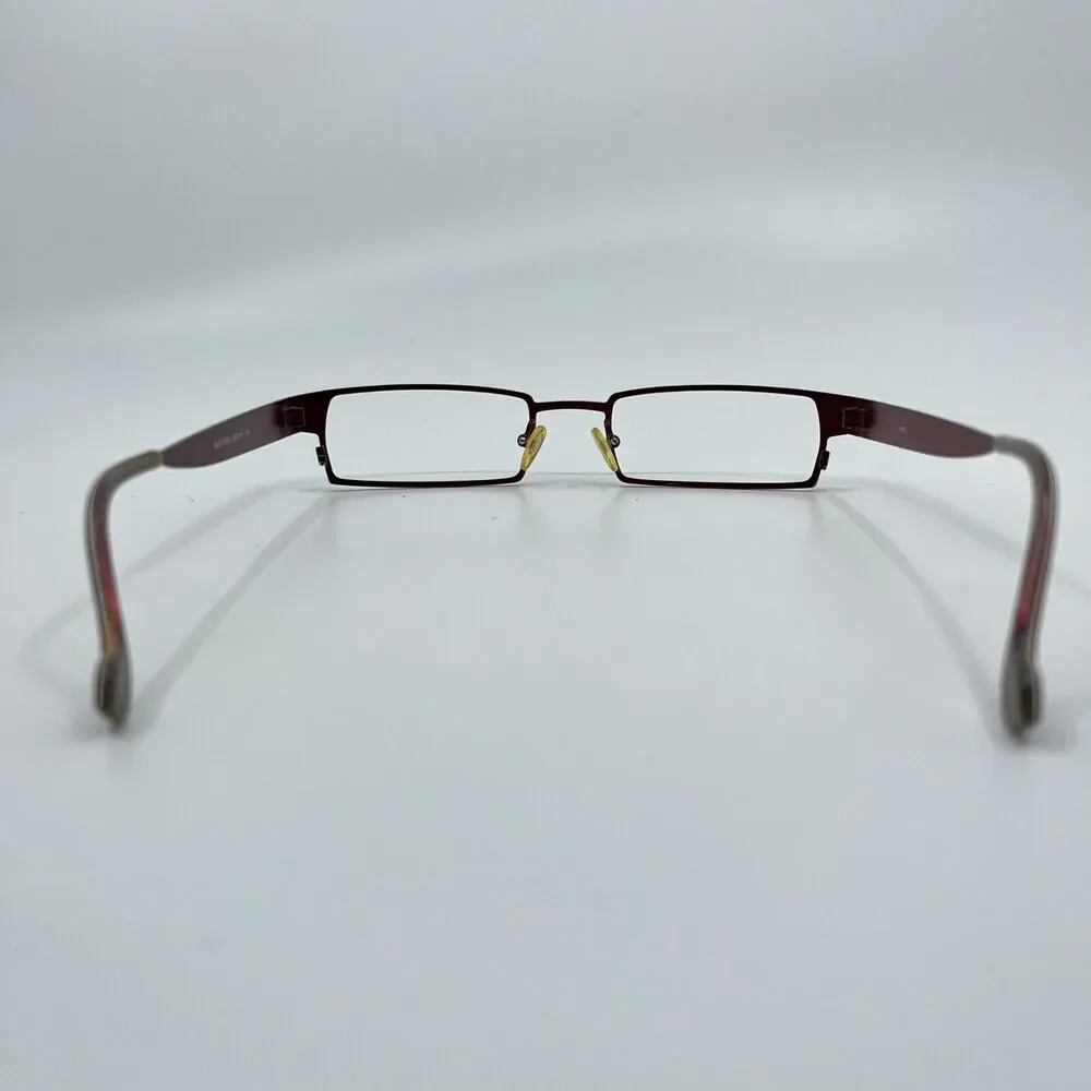 OGI Evolution Eyeglasses Frames‎ Red Japan Mod.3056 50-19-135 H6792